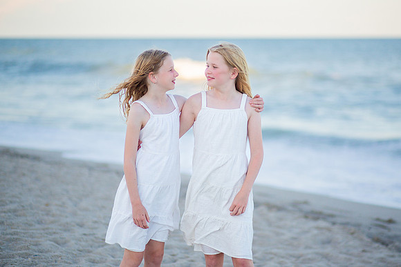 Family Beach Portrait Photography on Pleasure Island, NC:  Carolina Beach, Kure Beach, Fort Fisher