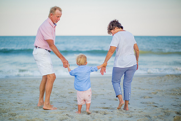Family Beach Portrait Photography on Pleasure Island, NC:  Carolina Beach, Kure Beach, Fort Fisher
