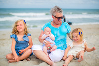 Family Beach Portrait Photography on Pleasure Island, NC:  Carolina Beach, Kure Beach, Fort Fisher