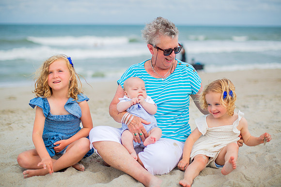 Family Beach Portrait Photography on Pleasure Island, NC:  Carolina Beach, Kure Beach, Fort Fisher