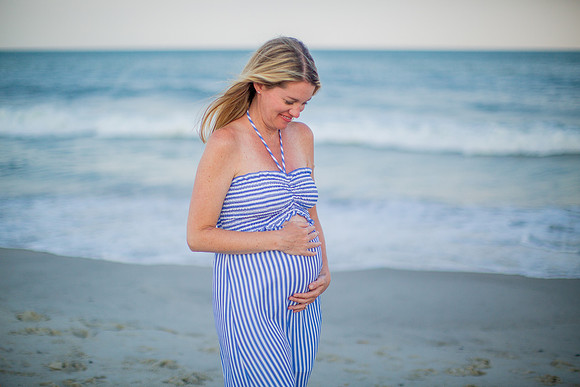 Family Beach Portrait Photography on Pleasure Island, NC:  Carolina Beach, Kure Beach, Fort Fisher