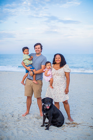 Family Beach Portrait Photography on Pleasure Island, NC:  Carolina Beach, Kure Beach, Fort Fisher