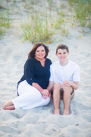 Family Beach Portrait Photography on Pleasure Island, NC:  Carolina Beach, Kure Beach, Fort Fisher