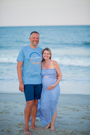 Family Beach Portrait Photography on Pleasure Island, NC:  Carolina Beach, Kure Beach, Fort Fisher