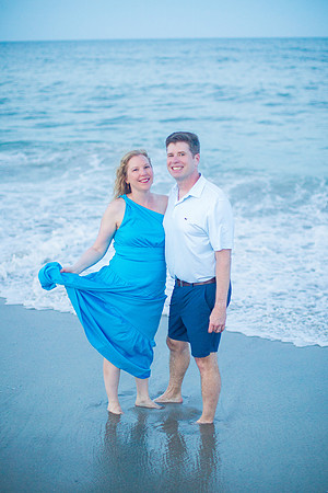 Family Beach Portrait Photography on Pleasure Island, NC:  Carolina Beach, Kure Beach, Fort Fisher