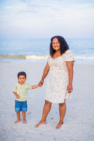 Family Beach Portrait Photography on Pleasure Island, NC:  Carolina Beach, Kure Beach, Fort Fisher