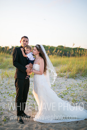 Family Beach Portrait Photography on Pleasure Island, NC:  Carolina Beach, Kure Beach, Fort Fisher