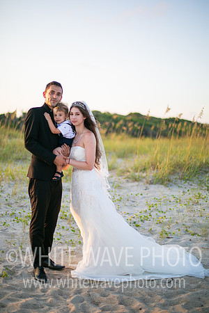 Family Beach Portrait Photography on Pleasure Island, NC:  Carolina Beach, Kure Beach, Fort Fisher