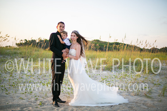 Family Beach Portrait Photography on Pleasure Island, NC:  Carolina Beach, Kure Beach, Fort Fisher