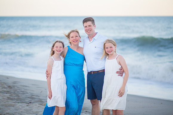 Family Beach Portrait Photography on Pleasure Island, NC:  Carolina Beach, Kure Beach, Fort Fisher