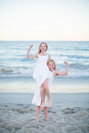 Family Beach Portrait Photography on Pleasure Island, NC:  Carolina Beach, Kure Beach, Fort Fisher
