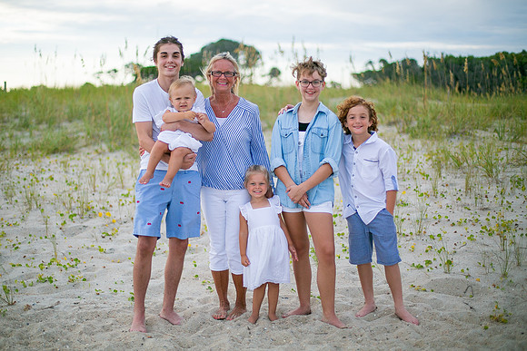 Family Beach Portrait Photography on Pleasure Island, NC:  Carolina Beach, Kure Beach, Fort Fisher