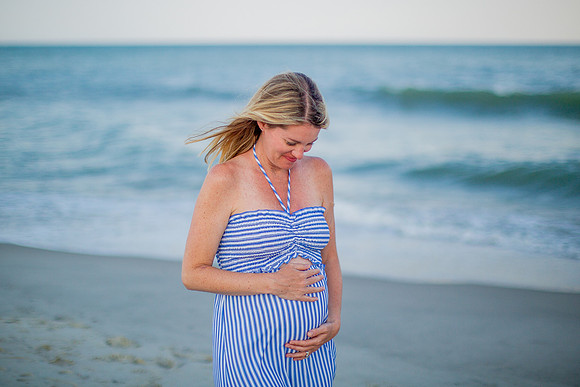 Family Beach Portrait Photography on Pleasure Island, NC:  Carolina Beach, Kure Beach, Fort Fisher
