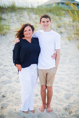 Family Beach Portrait Photography on Pleasure Island, NC:  Carolina Beach, Kure Beach, Fort Fisher