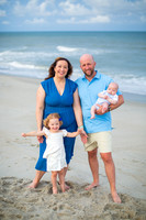 Family Beach Portrait Photography on Pleasure Island, NC:  Carolina Beach, Kure Beach, Fort Fisher