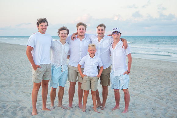 Family Beach Portrait Photography on Pleasure Island, NC:  Carolina Beach, Kure Beach, Fort Fisher
