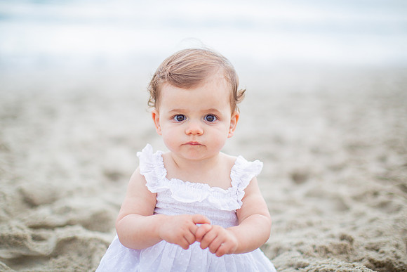 Family Beach Portrait Photography on Pleasure Island, NC:  Carolina Beach, Kure Beach, Fort Fisher