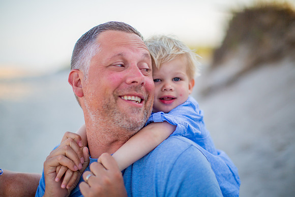 Family Beach Portrait Photography on Pleasure Island, NC:  Carolina Beach, Kure Beach, Fort Fisher