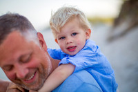 Family Beach Portrait Photography on Pleasure Island, NC:  Carolina Beach, Kure Beach, Fort Fisher