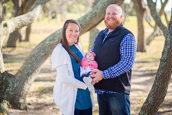 Family Beach Portrait Photography on Pleasure Island, NC:  Carolina Beach, Kure Beach, Fort Fisher