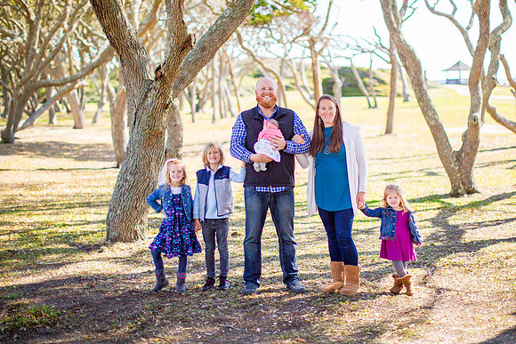Family Beach Portrait Photography on Pleasure Island, NC:  Carolina Beach, Kure Beach, Fort Fisher