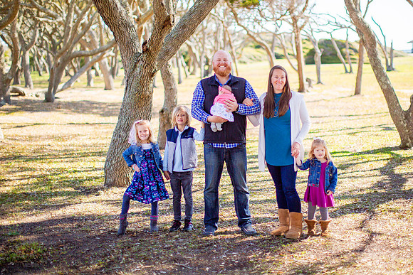 Family Beach Portrait Photography on Pleasure Island, NC:  Carolina Beach, Kure Beach, Fort Fisher