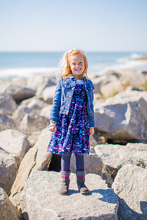 Family Beach Portrait Photography on Pleasure Island, NC:  Carolina Beach, Kure Beach, Fort Fisher