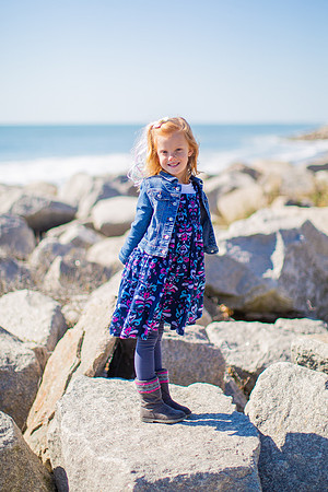 Family Beach Portrait Photography on Pleasure Island, NC:  Carolina Beach, Kure Beach, Fort Fisher