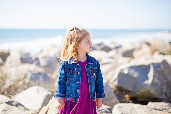 Family Beach Portrait Photography on Pleasure Island, NC:  Carolina Beach, Kure Beach, Fort Fisher