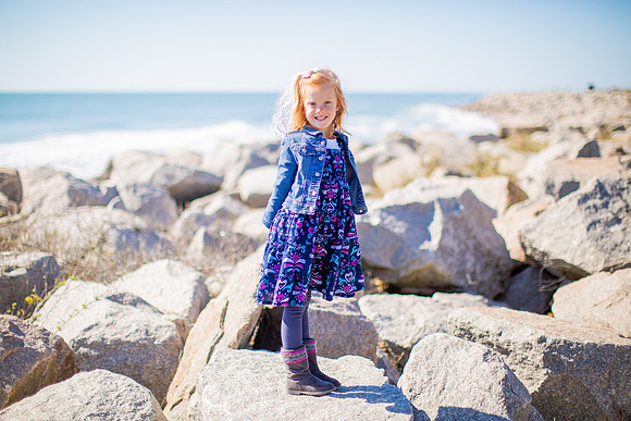 Family Beach Portrait Photography on Pleasure Island, NC:  Carolina Beach, Kure Beach, Fort Fisher