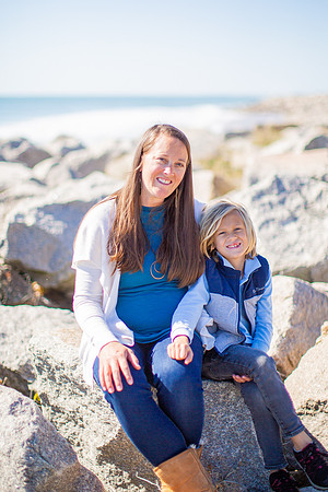 Family Beach Portrait Photography on Pleasure Island, NC:  Carolina Beach, Kure Beach, Fort Fisher