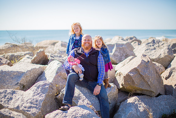 Family Beach Portrait Photography on Pleasure Island, NC:  Carolina Beach, Kure Beach, Fort Fisher