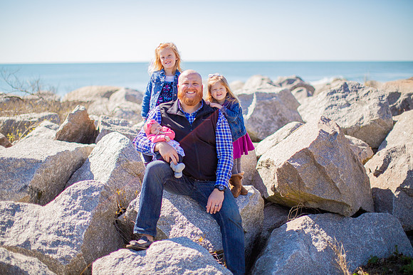 Family Beach Portrait Photography on Pleasure Island, NC:  Carolina Beach, Kure Beach, Fort Fisher