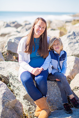 Family Beach Portrait Photography on Pleasure Island, NC:  Carolina Beach, Kure Beach, Fort Fisher