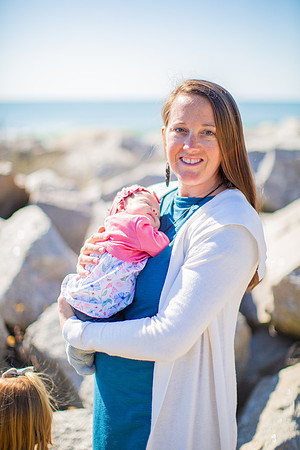 Family Beach Portrait Photography on Pleasure Island, NC:  Carolina Beach, Kure Beach, Fort Fisher