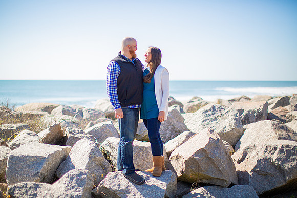 Family Beach Portrait Photography on Pleasure Island, NC:  Carolina Beach, Kure Beach, Fort Fisher