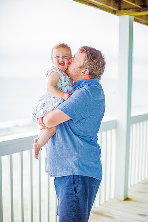 Family Beach Portrait Photography on Pleasure Island, NC:  Carolina Beach, Kure Beach, Fort Fisher