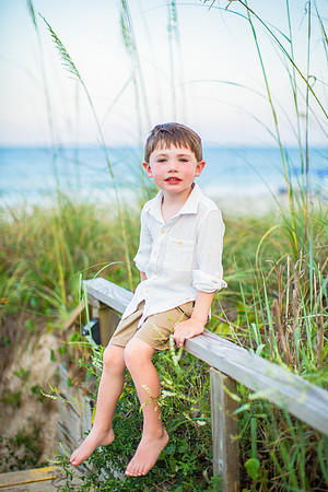 Family Beach Portrait Photography on Pleasure Island, NC:  Carolina Beach, Kure Beach, Fort Fisher