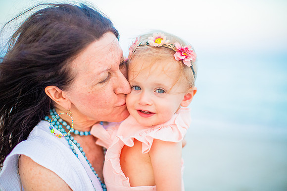 Family Beach Portrait Photography on Pleasure Island, NC:  Carolina Beach, Kure Beach, Fort Fisher