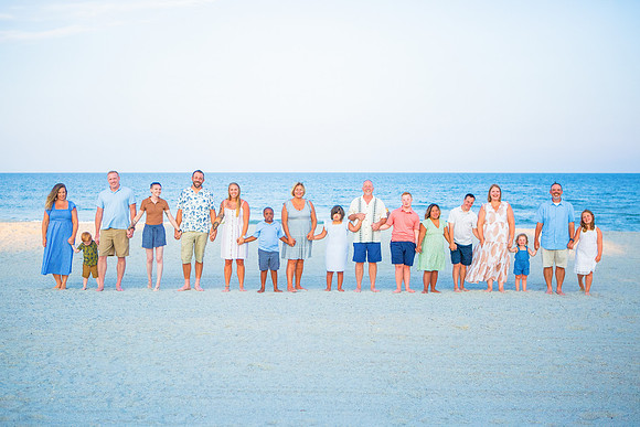 Family Beach Portrait Photography on Pleasure Island, NC:  Carolina Beach, Kure Beach, Fort Fisher