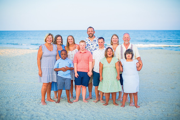 Family Beach Portrait Photography on Pleasure Island, NC:  Carolina Beach, Kure Beach, Fort Fisher