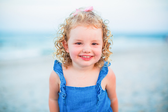 Family Beach Portrait Photography on Pleasure Island, NC:  Carolina Beach, Kure Beach, Fort Fisher