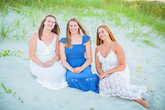 Family Beach Portrait Photography on Pleasure Island, NC:  Carolina Beach, Kure Beach, Fort Fisher