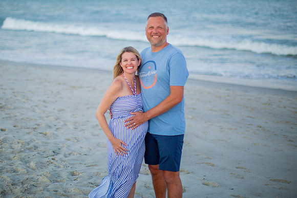 Family Beach Portrait Photography on Pleasure Island, NC:  Carolina Beach, Kure Beach, Fort Fisher