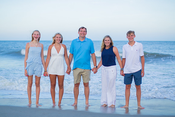 Family Beach Portrait Photography on Pleasure Island, NC:  Carolina Beach, Kure Beach, Fort Fisher