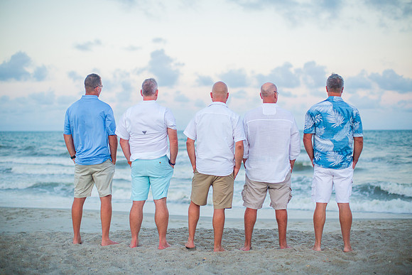 Family Beach Portrait Photography on Pleasure Island, NC:  Carolina Beach, Kure Beach, Fort Fisher