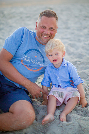 Family Beach Portrait Photography on Pleasure Island, NC:  Carolina Beach, Kure Beach, Fort Fisher
