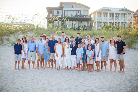 Family Beach Portrait Photography on Pleasure Island, NC:  Carolina Beach, Kure Beach, Fort Fisher