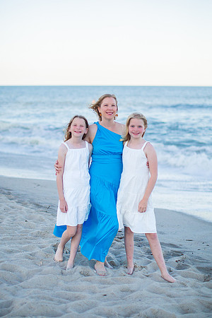 Family Beach Portrait Photography on Pleasure Island, NC:  Carolina Beach, Kure Beach, Fort Fisher