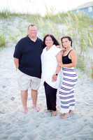 Family Beach Portrait Photography on Pleasure Island, NC:  Carolina Beach, Kure Beach, Fort Fisher